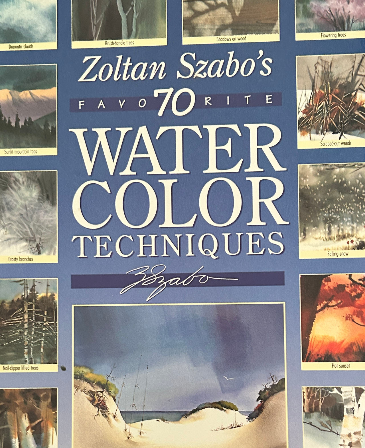 Zoltan Szabo's 70 Favorite Watercolor Techniques