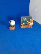 Enesco Calico Kittens Bear Teacher Figurine Set - Image 2