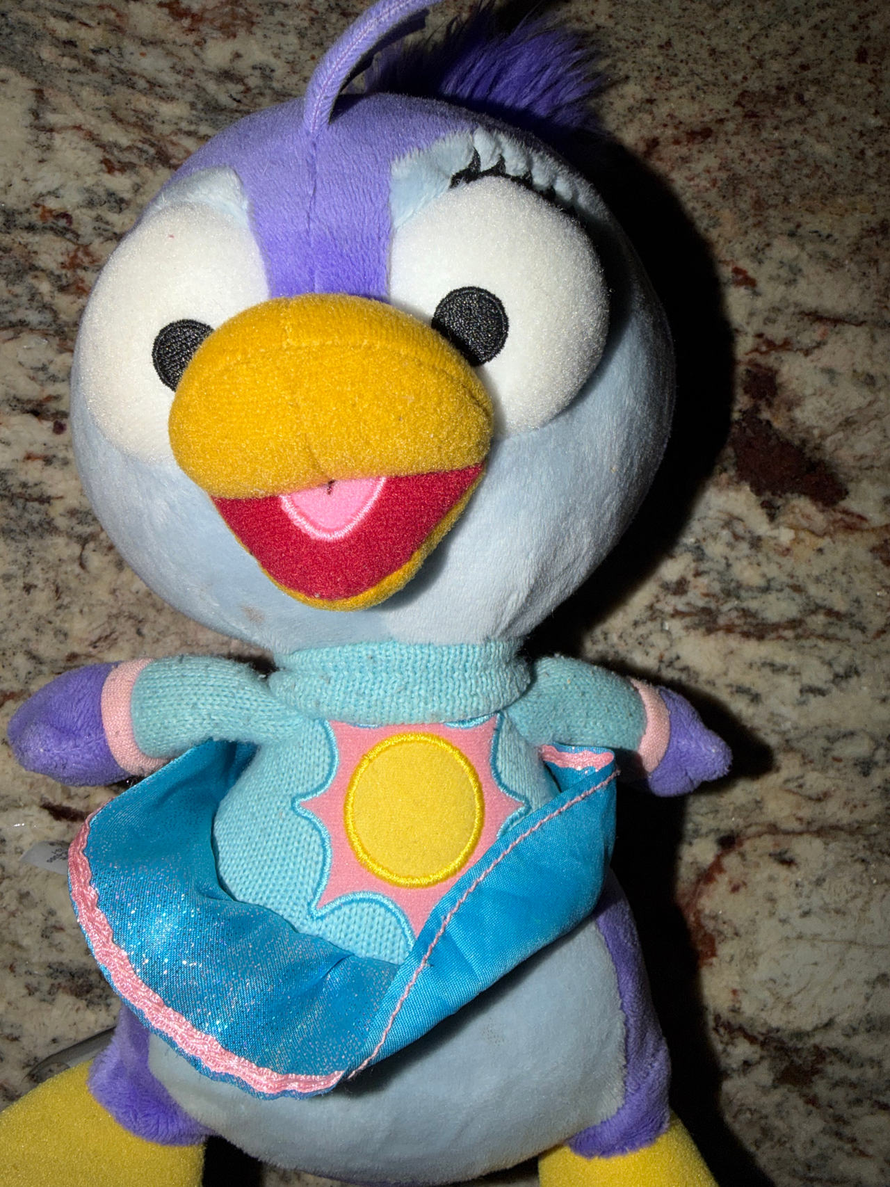 Disney Muppet Babies Summer Penguin Plush stuffed animal Disney store