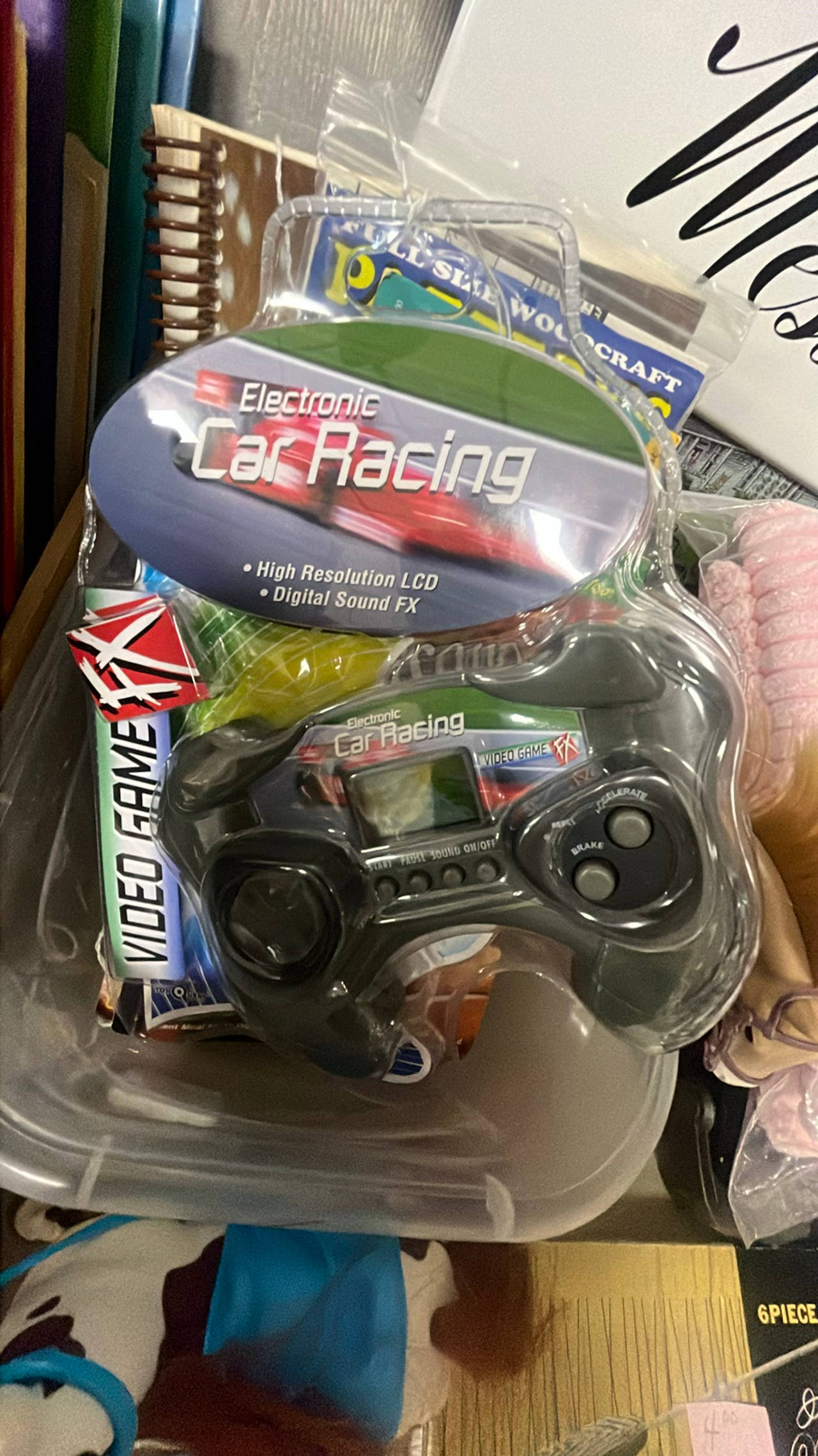 Electronic Car Racing Handheld Game