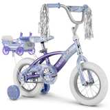 Huffy Disney Frozen 12" Girls' Bike with Training Wheels - Image 1