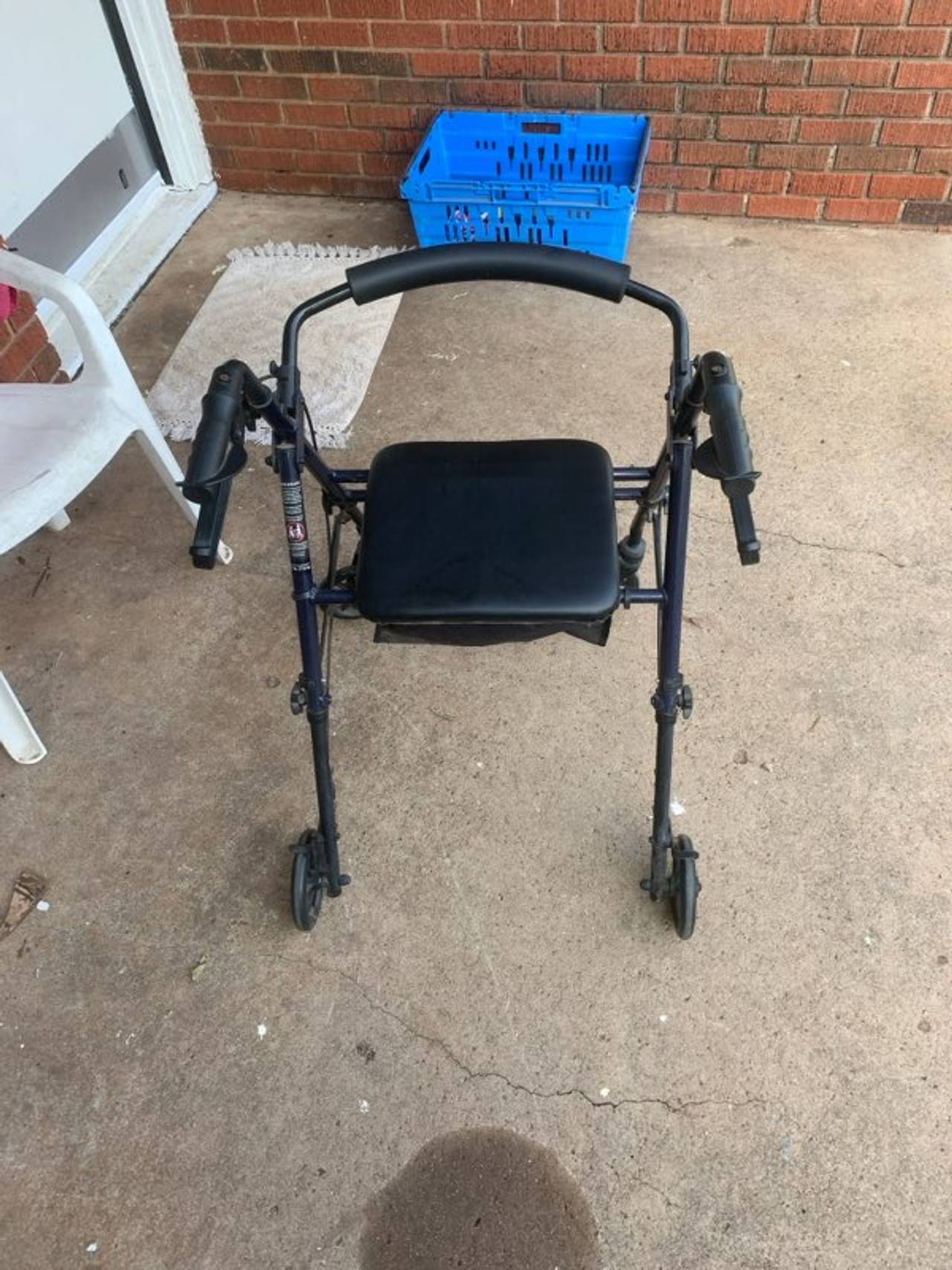 Rolling Walker with Seat