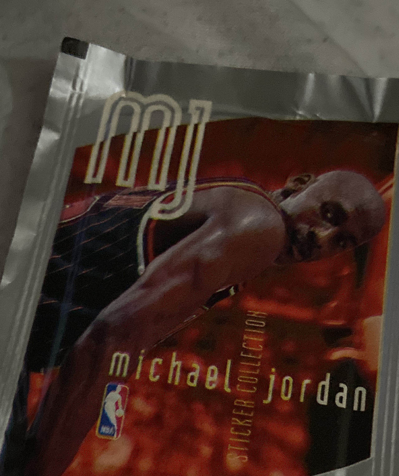 1996-97 Upper Deck Michael Jordan Sticker Collection Pack