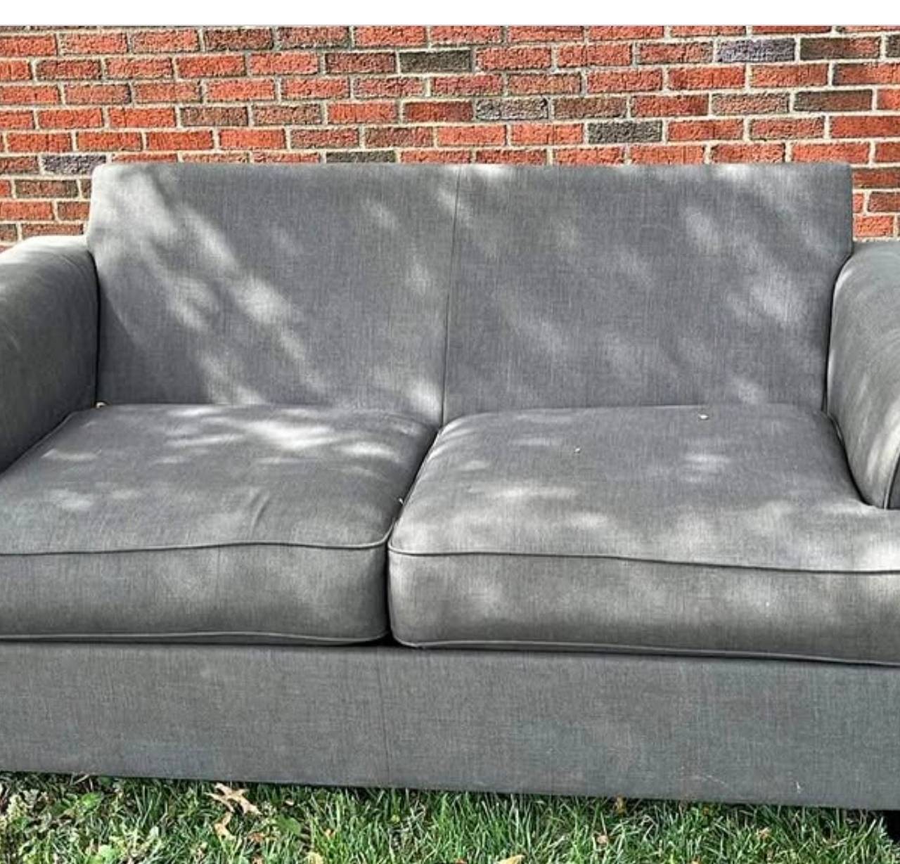 Gray Fabric Sofa
