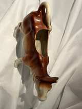 Goebel Brown & White Ceramic Cow Milk Creamer - Image 4