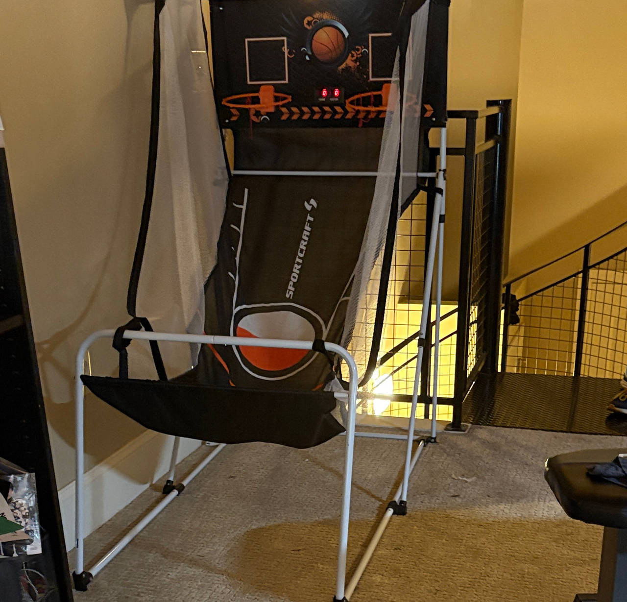 Sportcraft Double Shot Basketball Arcade Game