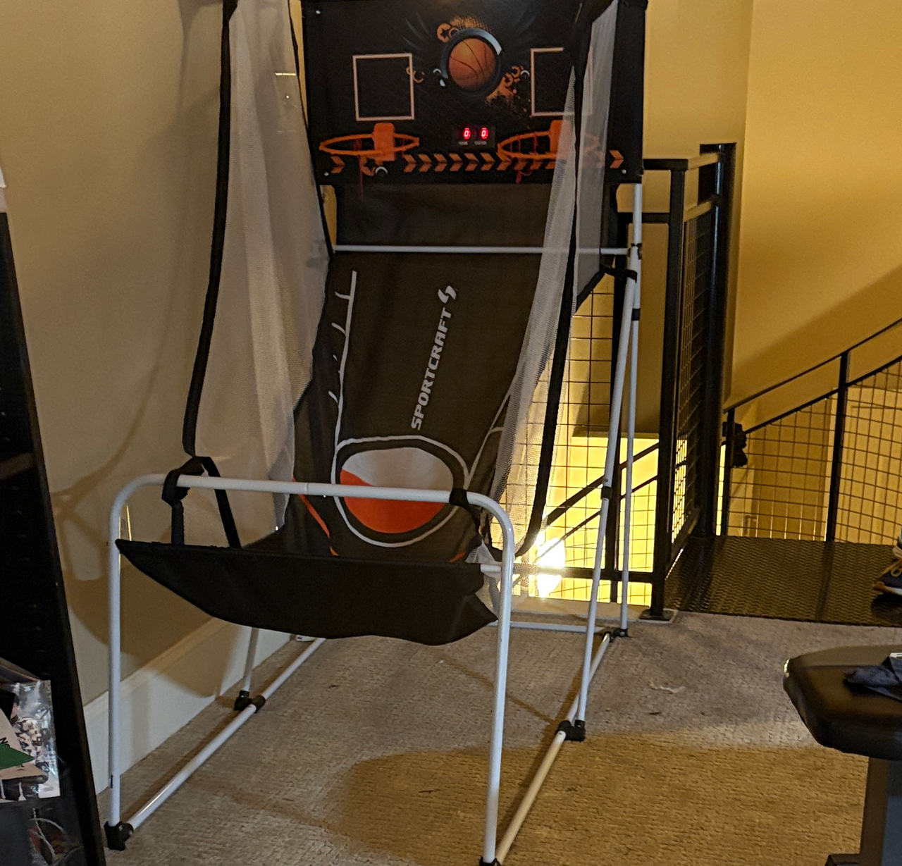 Sportcraft Double Shot Basketball Arcade Game