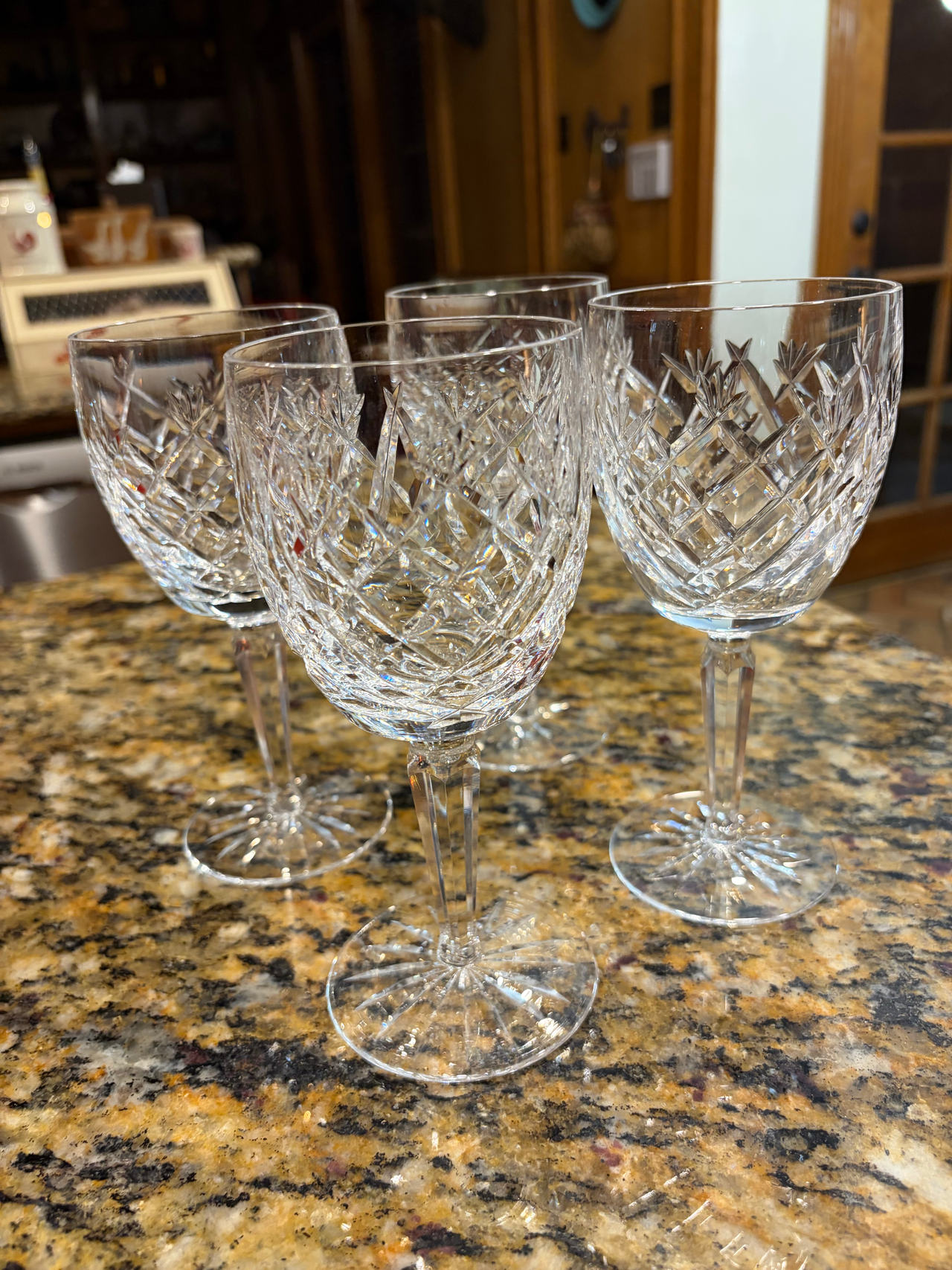 4 Waterford Comeragh Wine Glasses