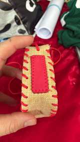 Kids Sunflower Burlap Crossbody Purse - Image 3