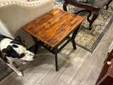 Nightstand with matching side table. Texture top and drawer  - Image 1