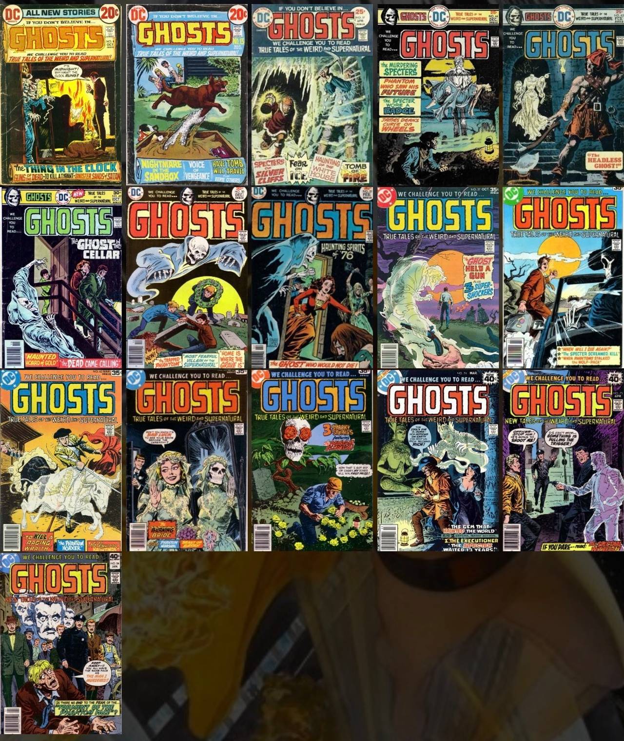 DC Comics Ghosts Anthology Series Lot