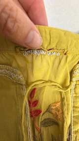 Johnny Was Embroidered Floral Peasant Blouse medium - Image 4