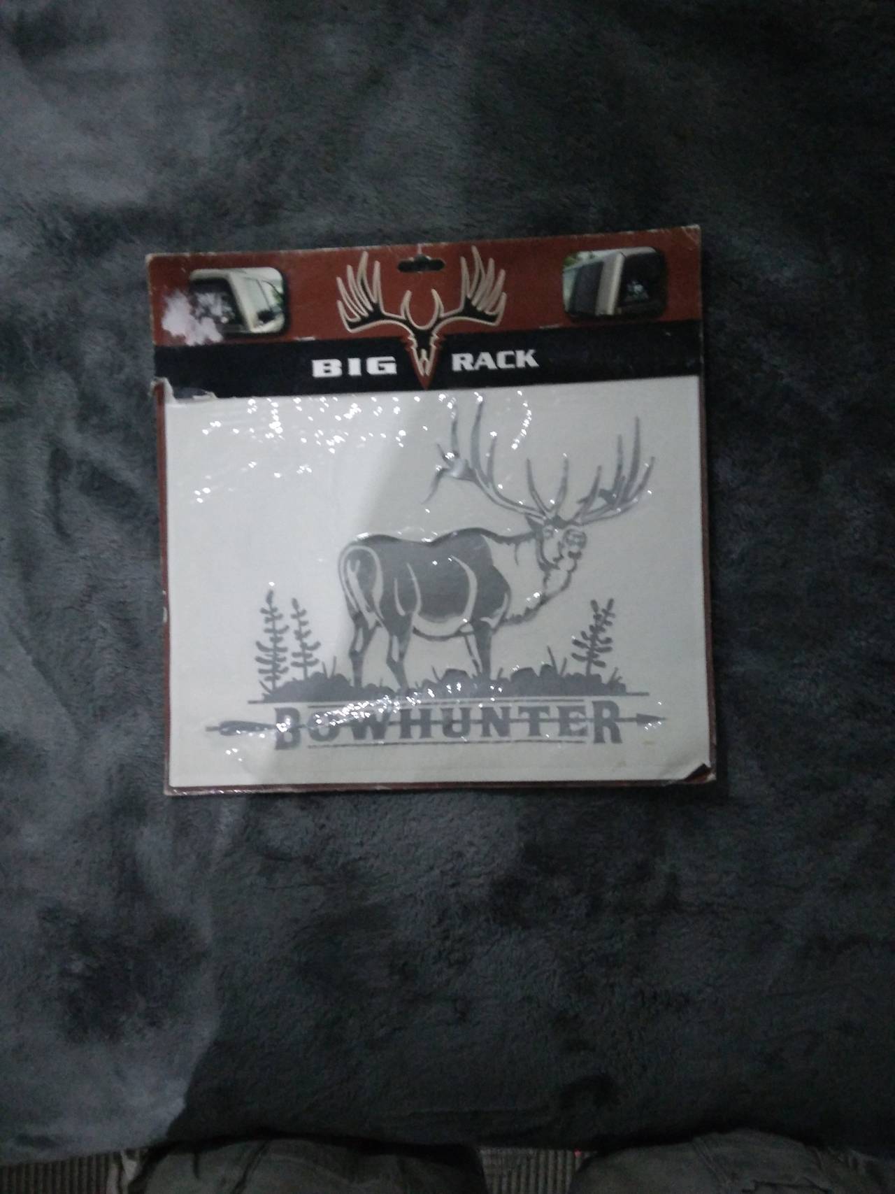 Big Rack Bowhunter Elk Window Decal