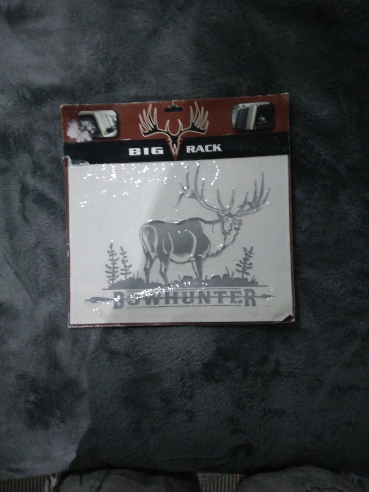 Big Rack Bowhunter Elk Window Decal