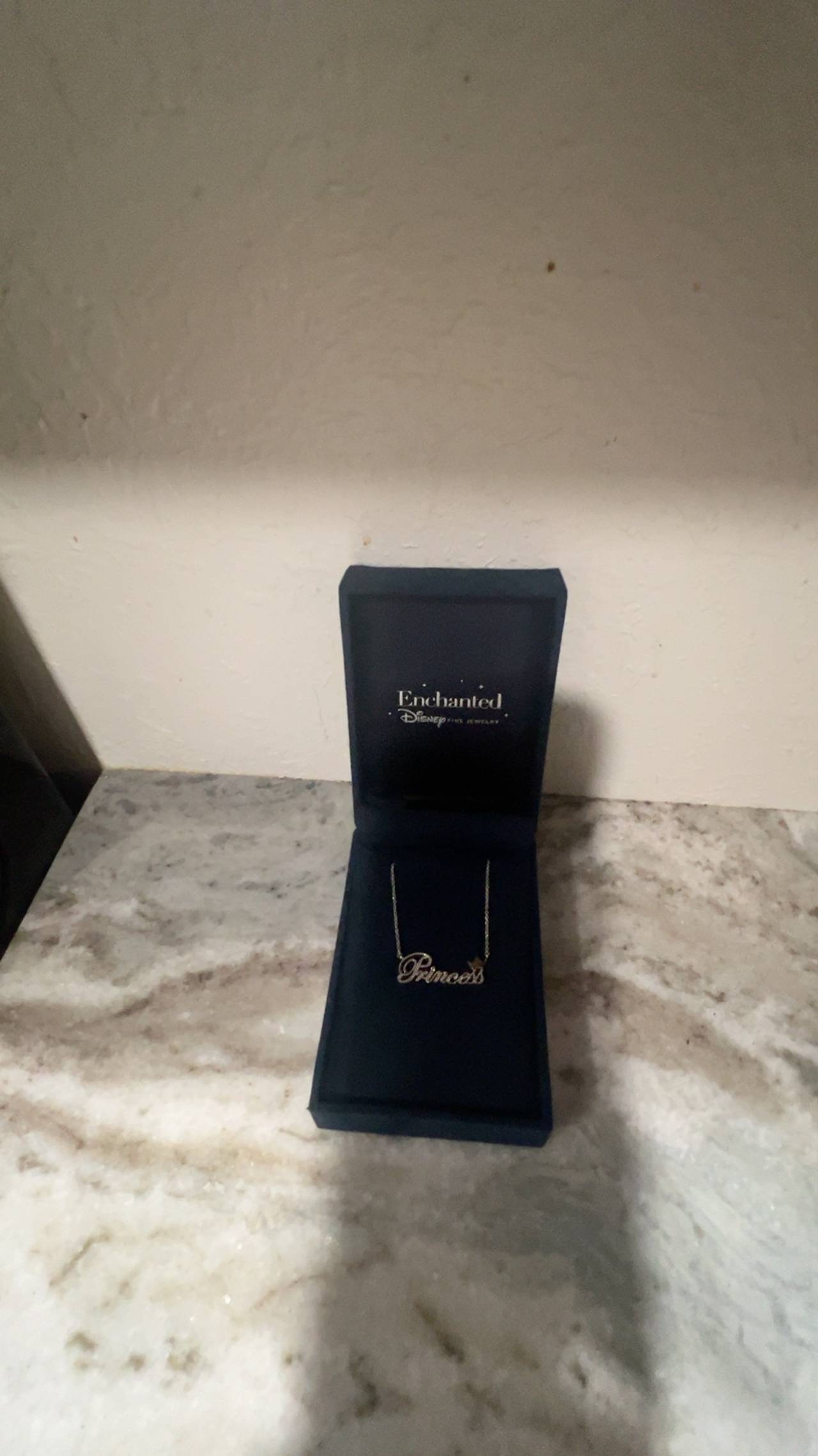 Zales Enchanted Disney Belle Necklace