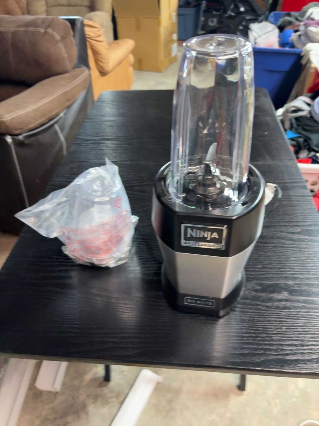 Ninja Nutri Pro Personal Blender Black/Silver