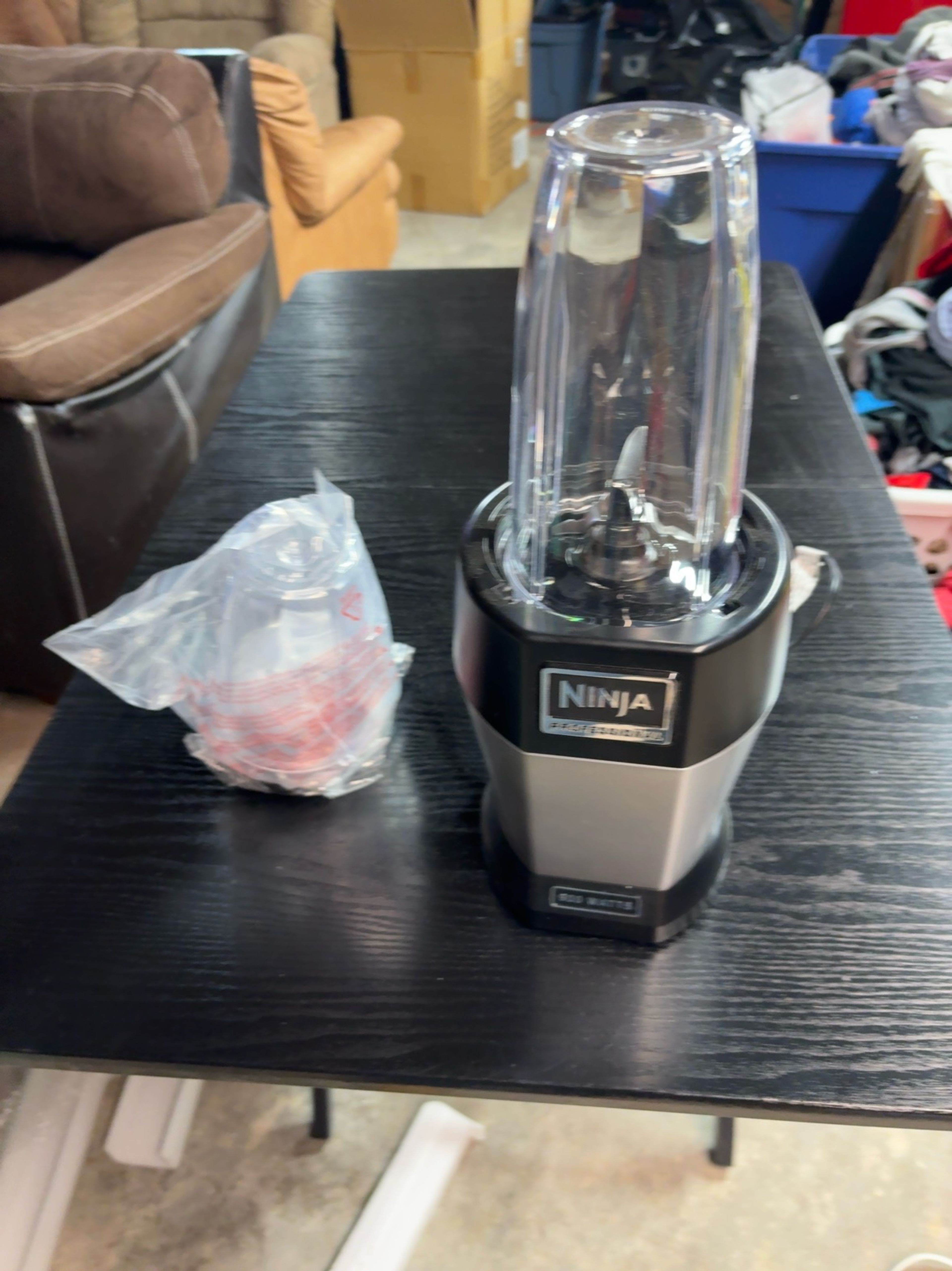 Ninja Nutri Pro Personal Blender Black/Silver