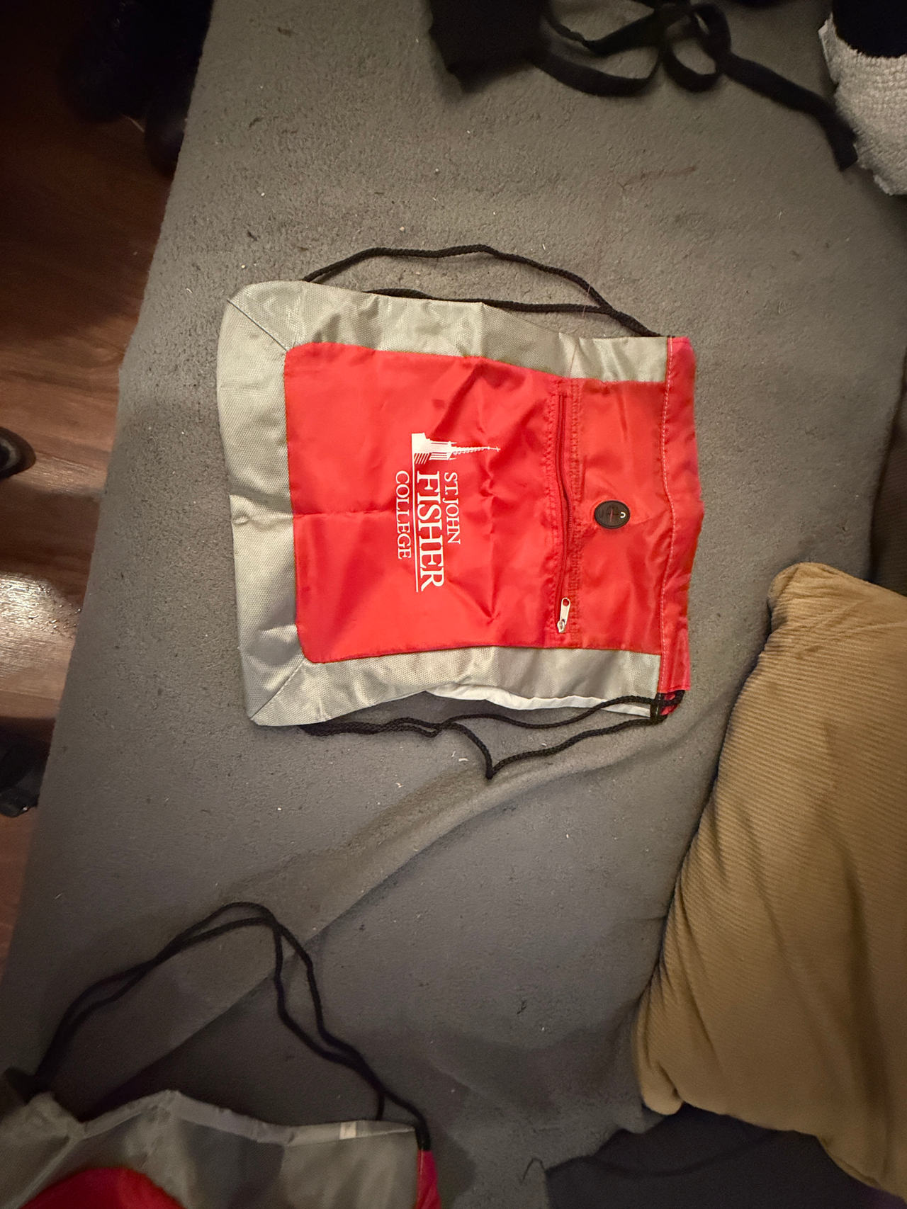 St. John Fisher College Drawstring Bag