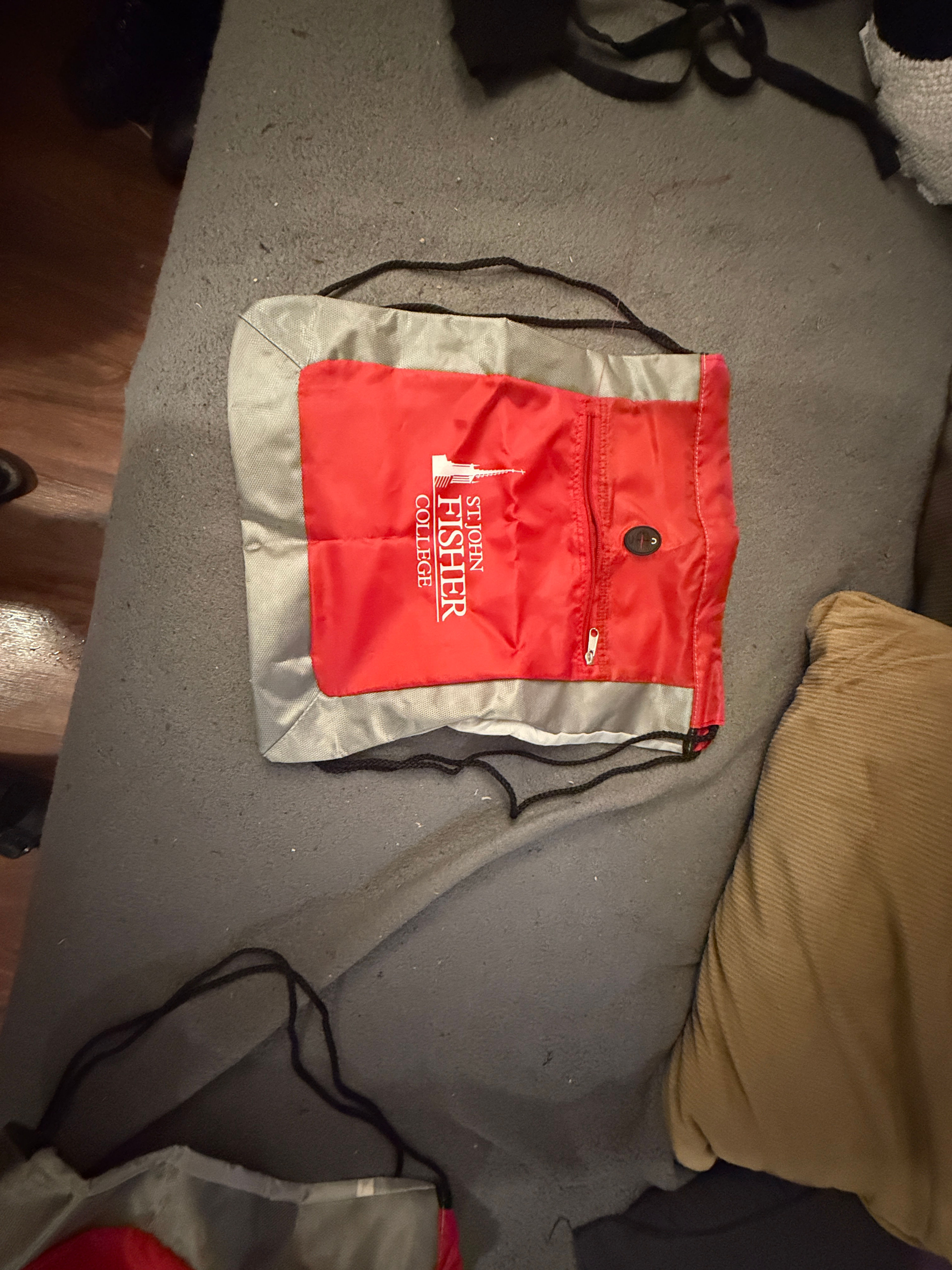 St. John Fisher College Drawstring Bag