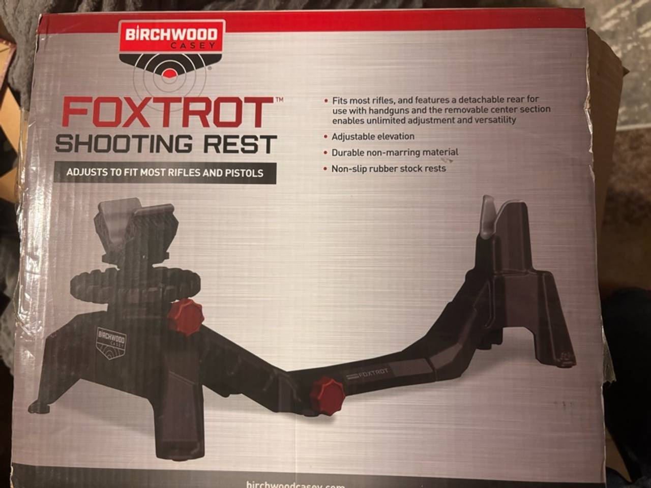 Birchwood Casey Shooting Rest Black/Red