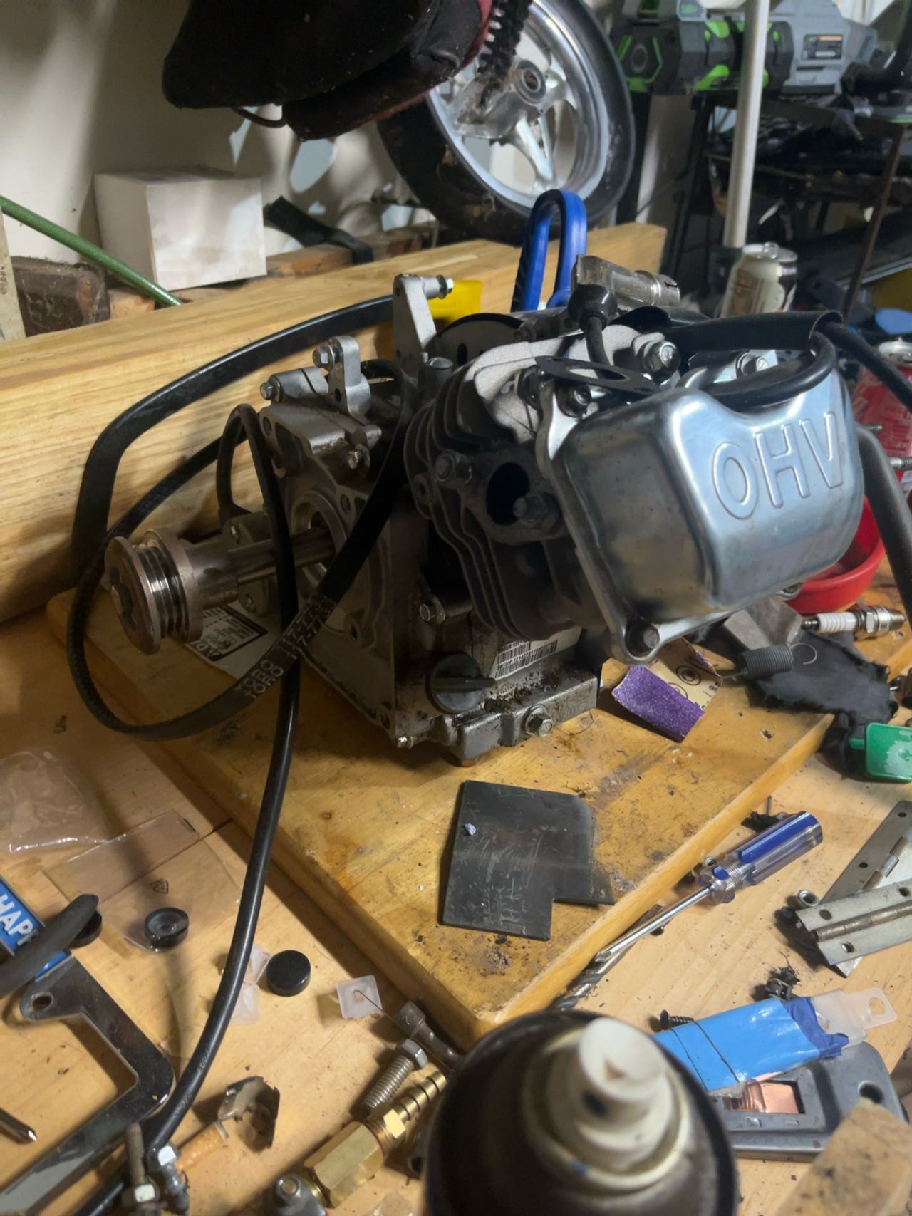 99cc toro 5hp electric starter. Snow blower engine