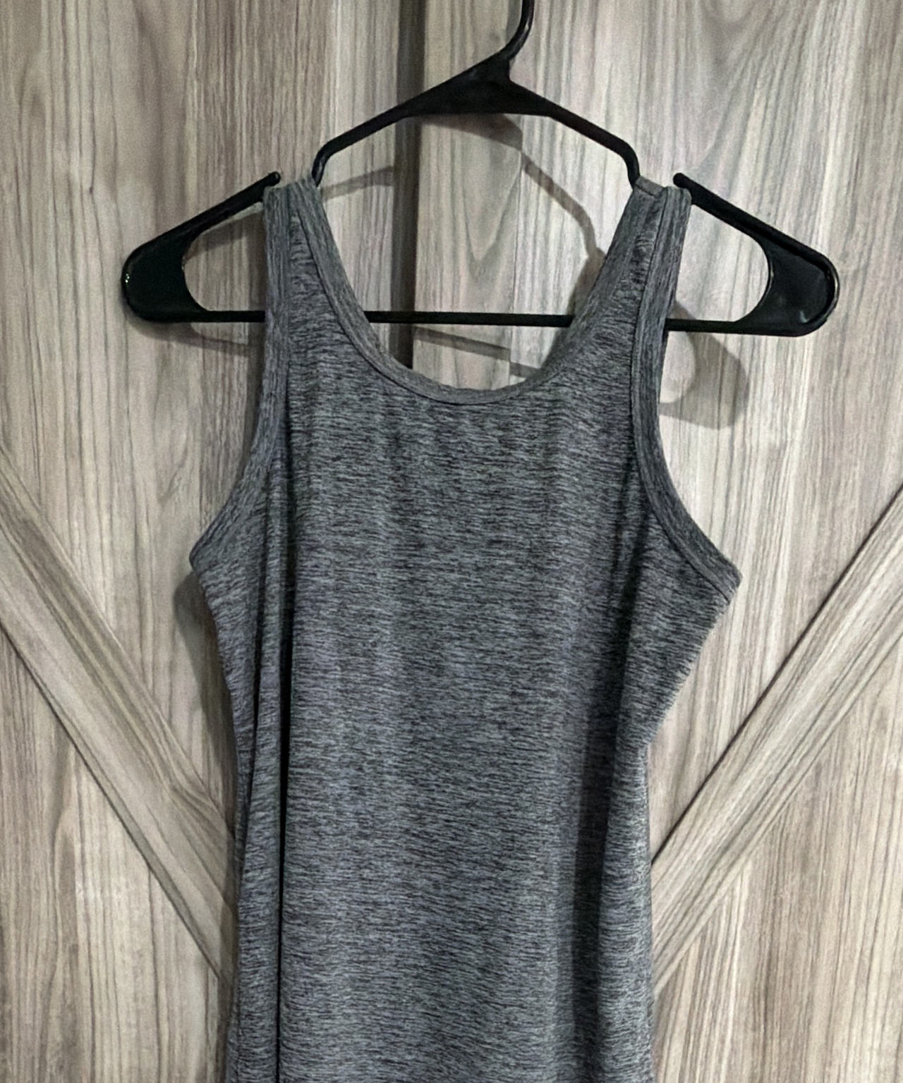 Champion Xs Women's Heathered Gray Tank Top gym workout