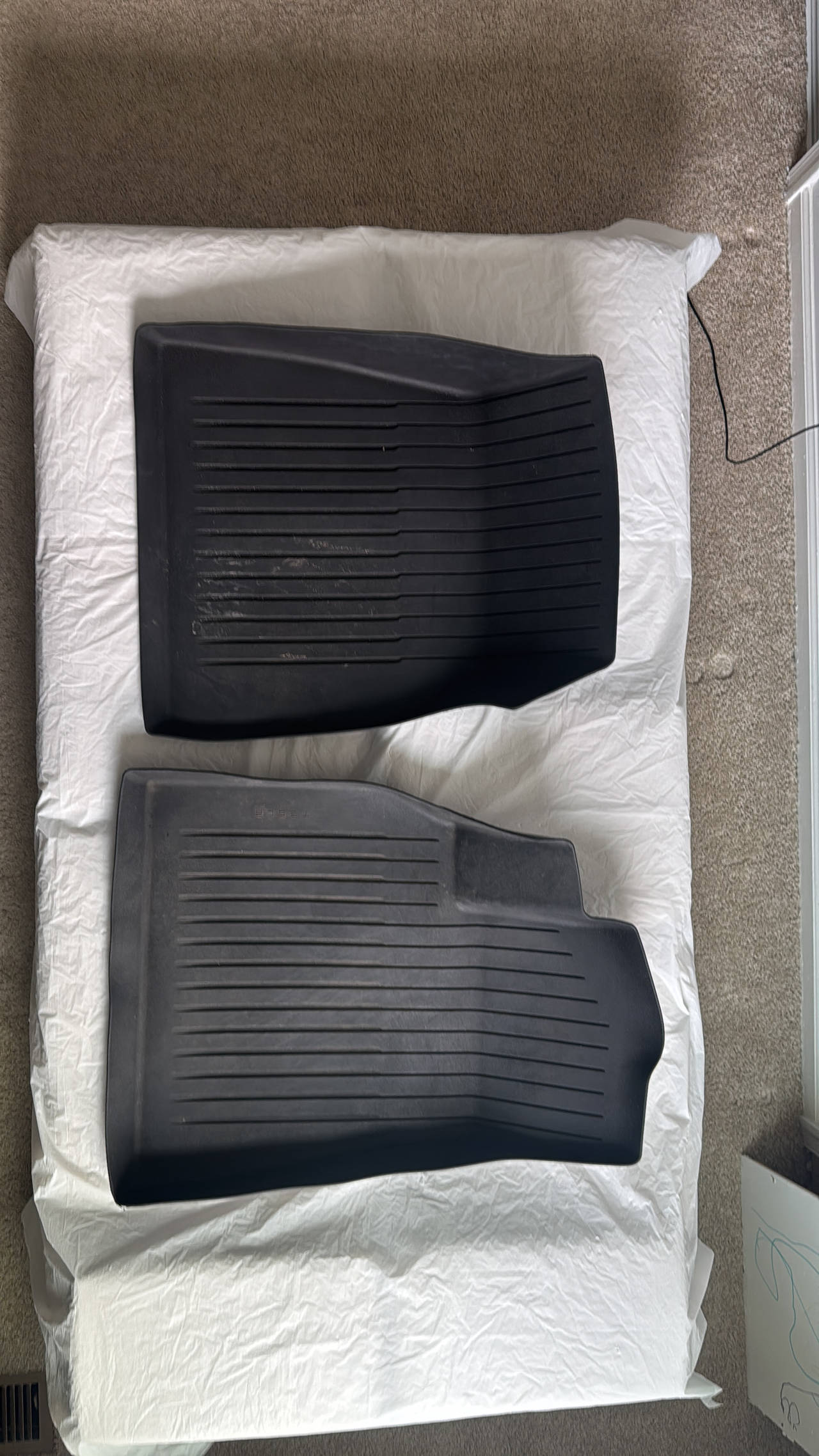 Tesla Model Y OEM All-Weather Floor Mats w/ Full Cabin Designer Seat Protectors