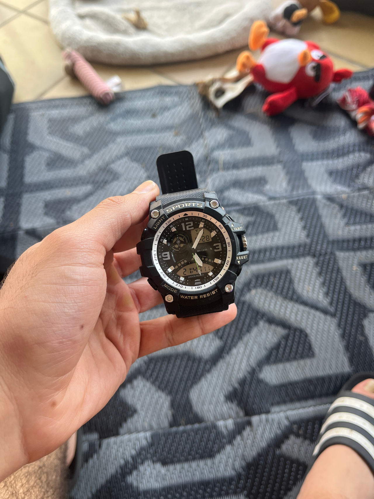Generic Sports Digital Analog Watch