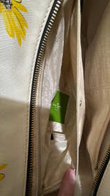 Kate Spade Oops A Daisy Tote Yellow/White - Image 6