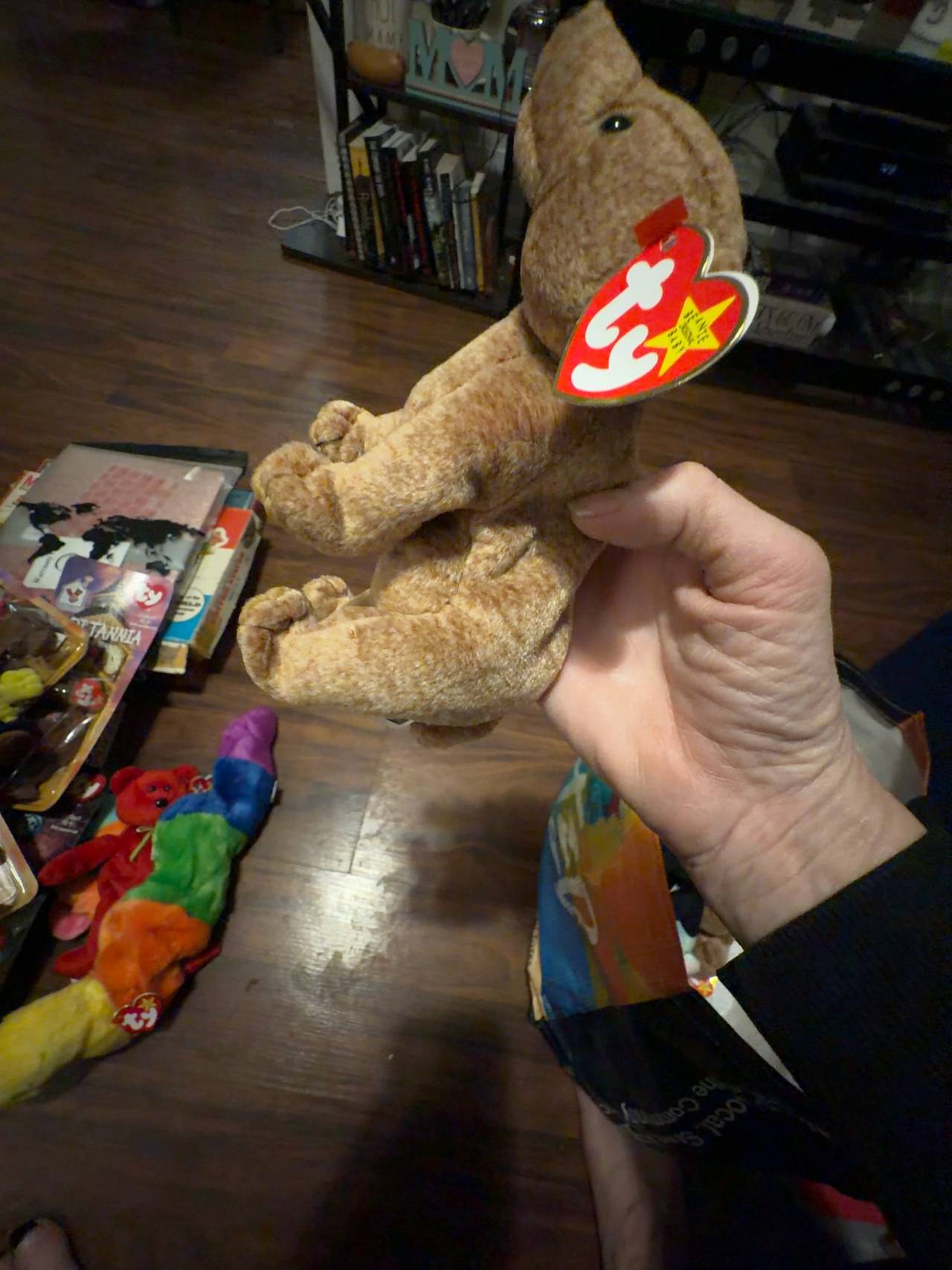Ty Beanie Baby Pecan the Bear