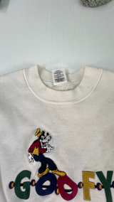 Disney Vintage Goofy Embroidered Crewneck Sweatshirt - Image 4