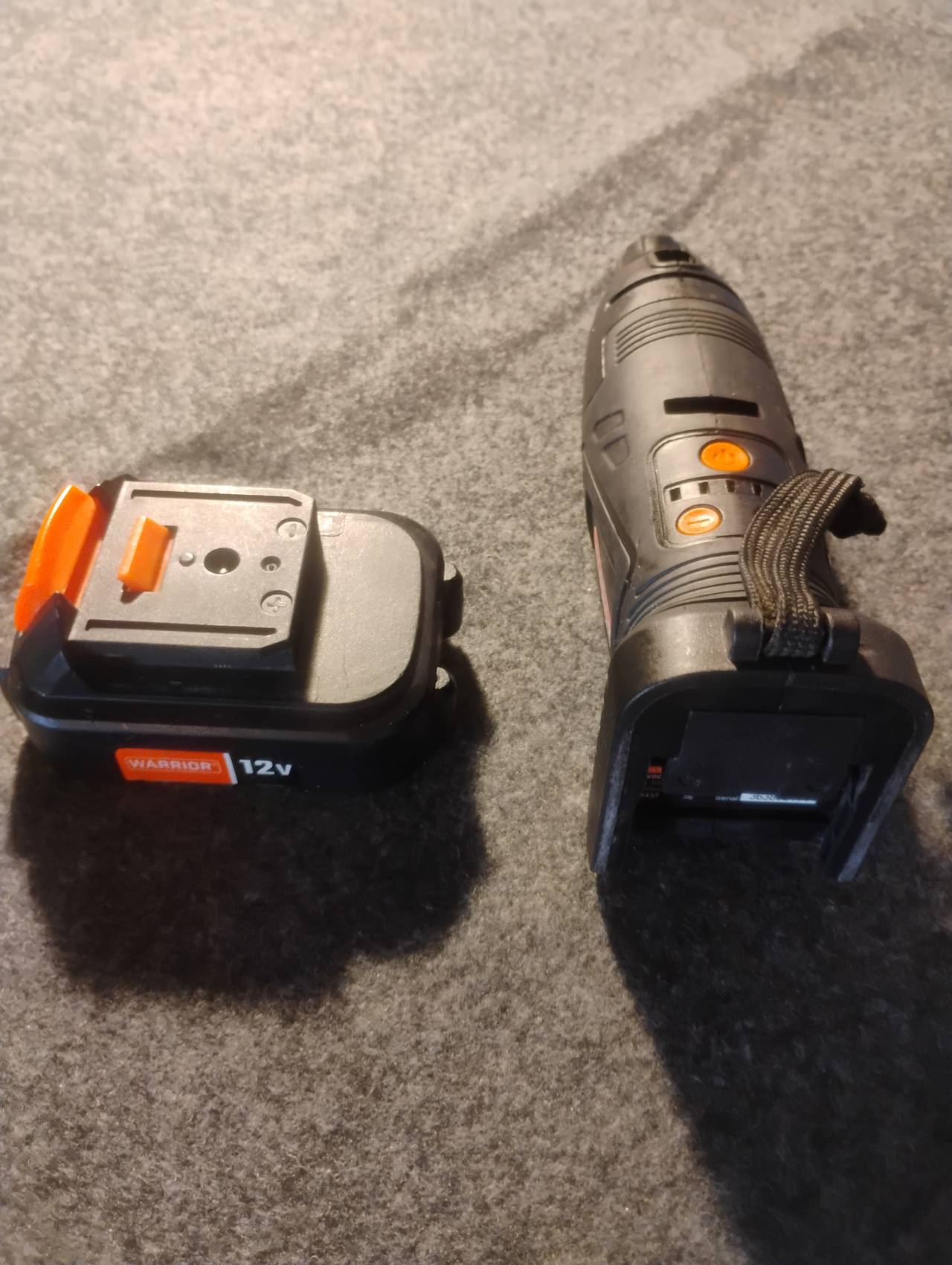 Warrior 12V Cordless Rotary Tool Kit