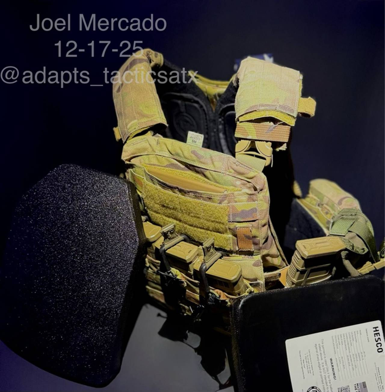 Warrior Spirit WS-EXP 3.0 Multicam Plate Carrier