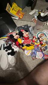 Vintage Disneyland Resort Embroidered Logo Backpack with a lot of vintage items. - Image 4
