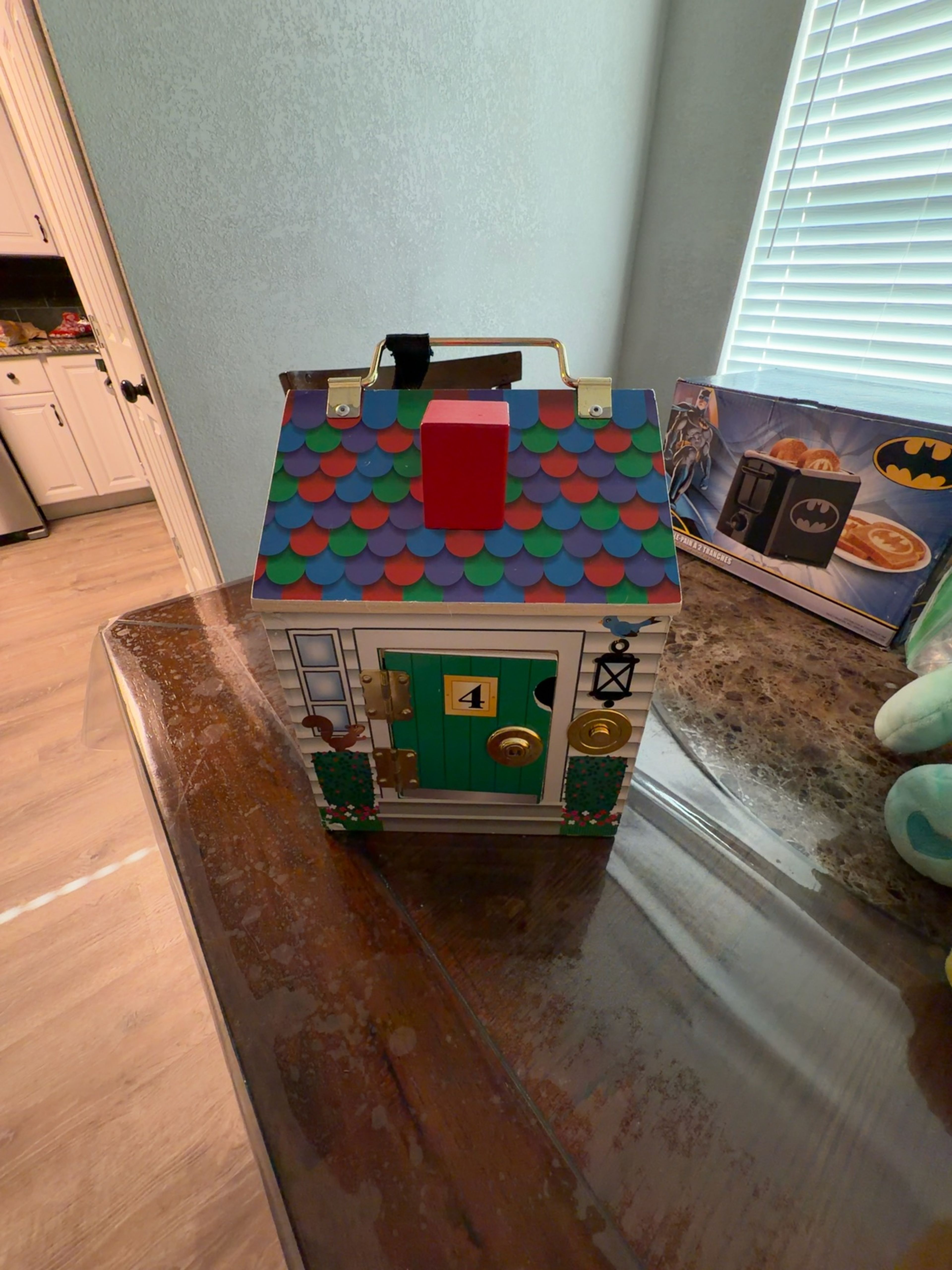 Melissa & Doug Wooden Doorbell House