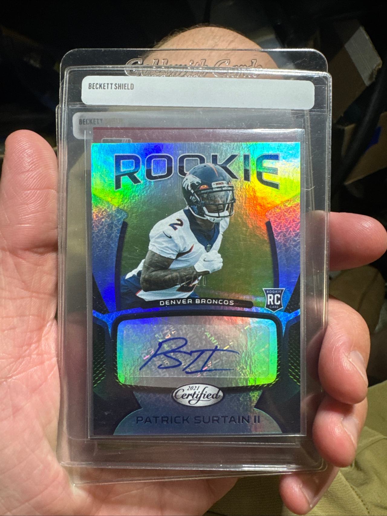 2021 Panini Certified Rookie Card - Patrick Surtain II Autograph