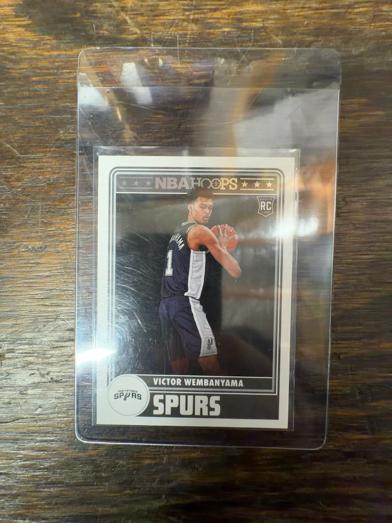 Panini Victor Wembanyama NBA Hoops Rookie Card #298
