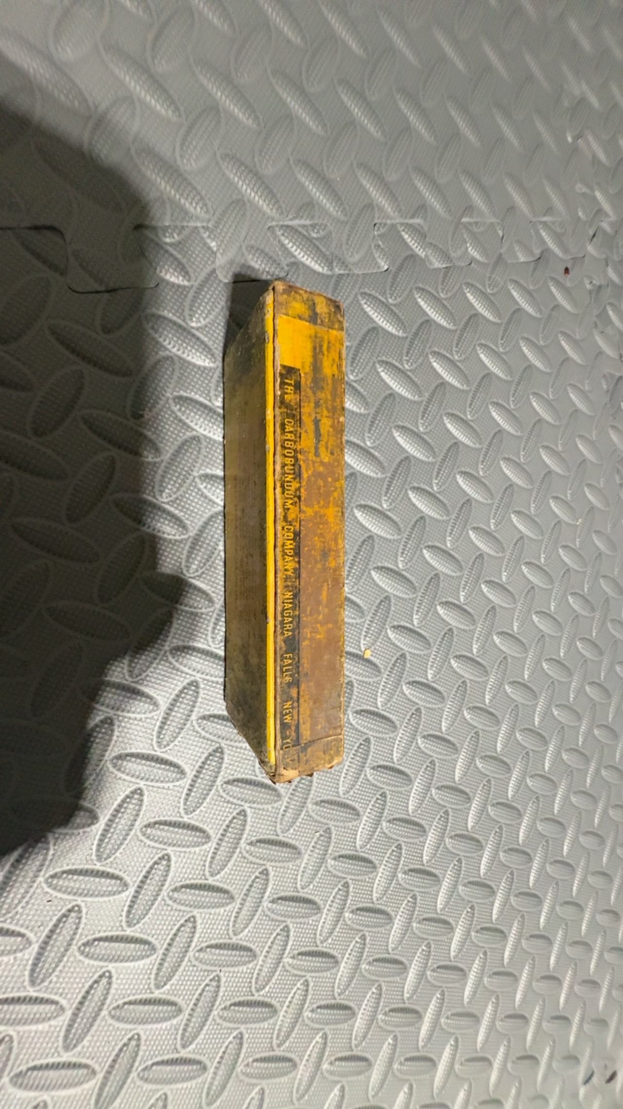 Carborundum Sharpening Stone in Original Box