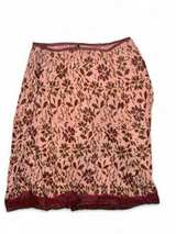 Vintage Style Floral Print Chiffon Skirt - Image 4