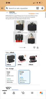 Relavel XL Professional Makeup Artist Organizer Case - Image 7
