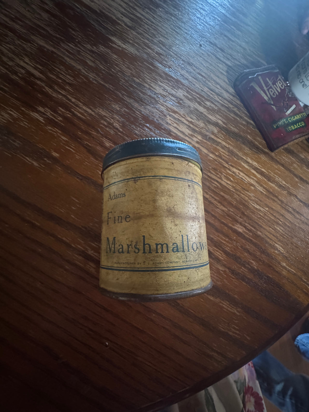 Adams Fine Marshmallow Tin