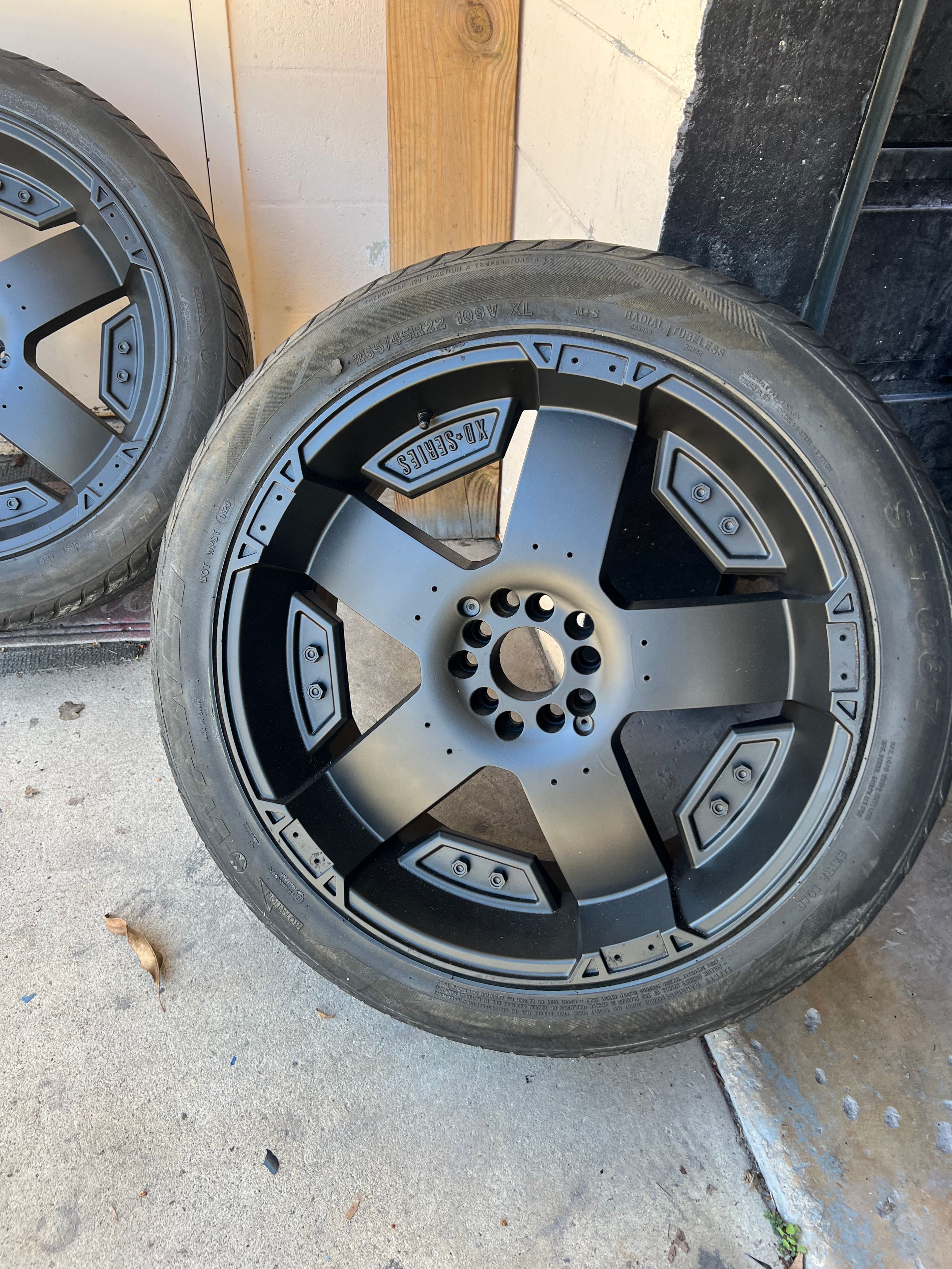 KMC XD811 Rockstar II Matte Black Wheel - Image 2