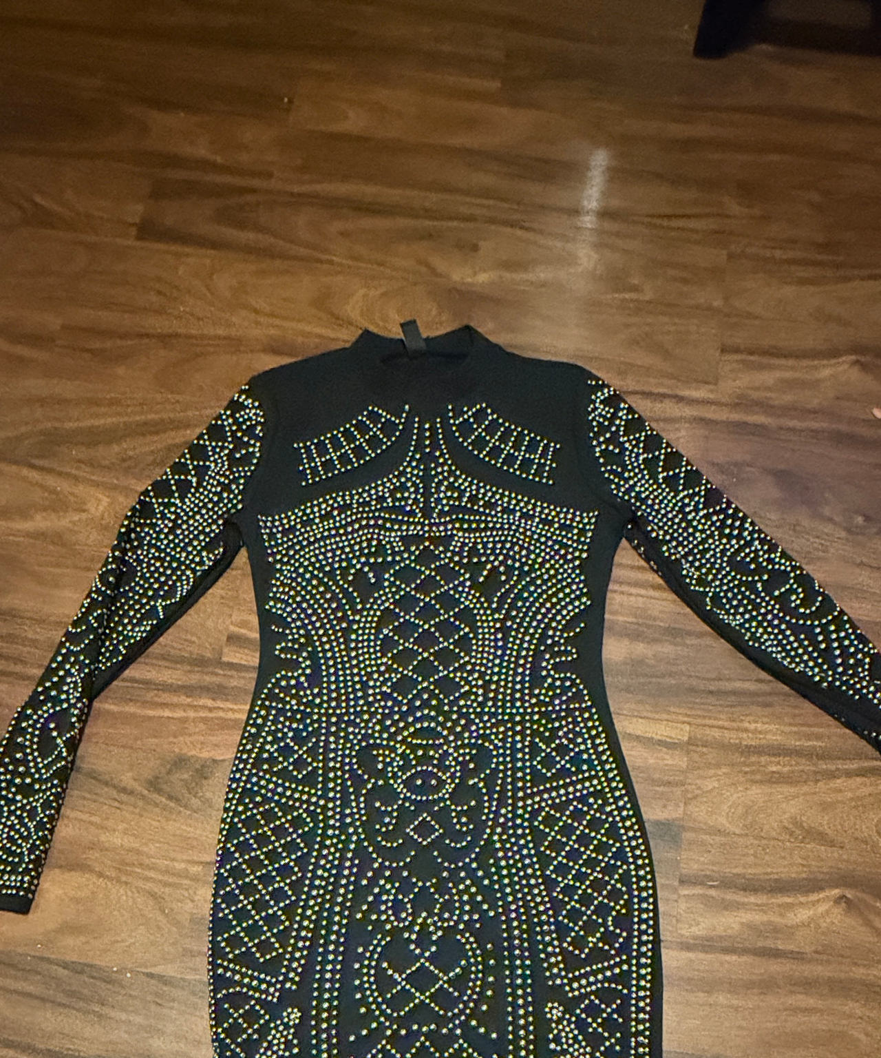 Windsor Rhinestone Bandage Mini Dress