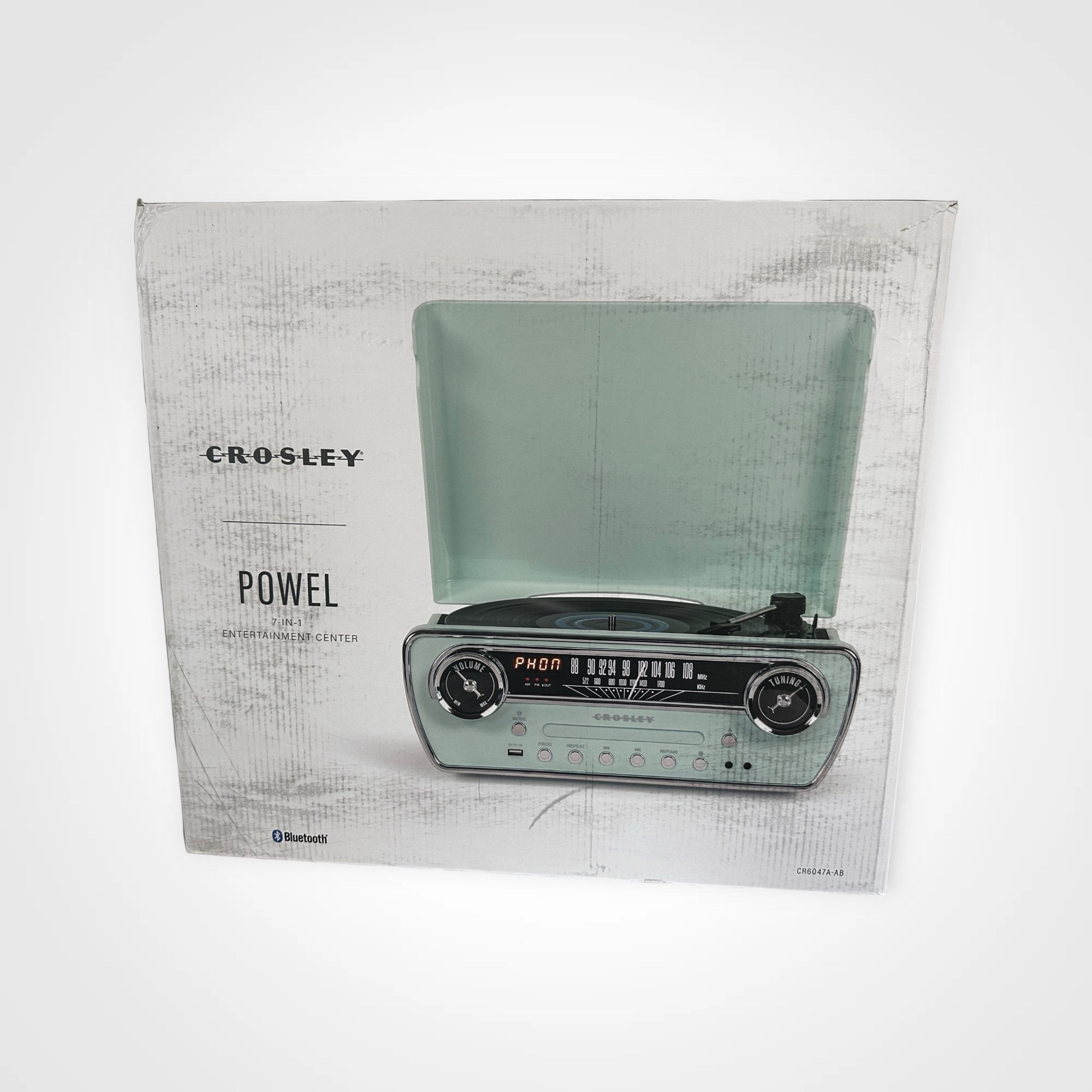 Crosley Corsair CR612 Retro AM/FM Radio and CD Player - Image 3