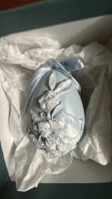 Mackenzie-Childs Cameo Egg Decorative Easter Ornament - Image 3