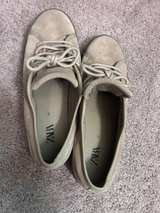 Zara Suede Low-Top Sneakers Size UK 43 - Image 4
