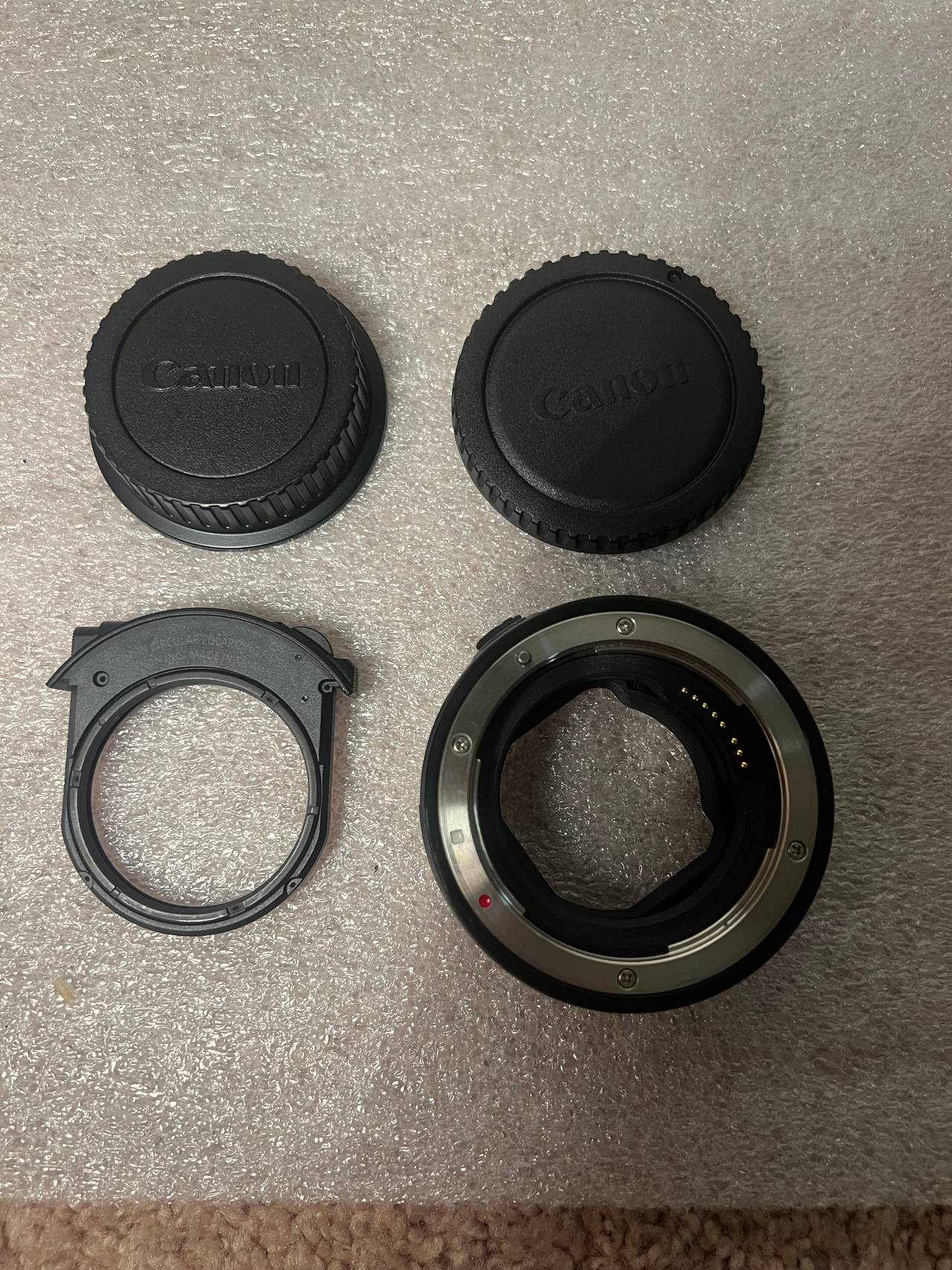 Canon Drop-In Filter Mount Adapter EF-EOS R with Variable ND Filter