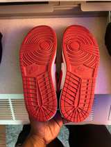 Nike Air Jordan 1 Low Bulls Gym Red/White/Black - Image 3