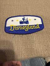 Disney Disneyland Castle Patch Blue Border - Image 2
