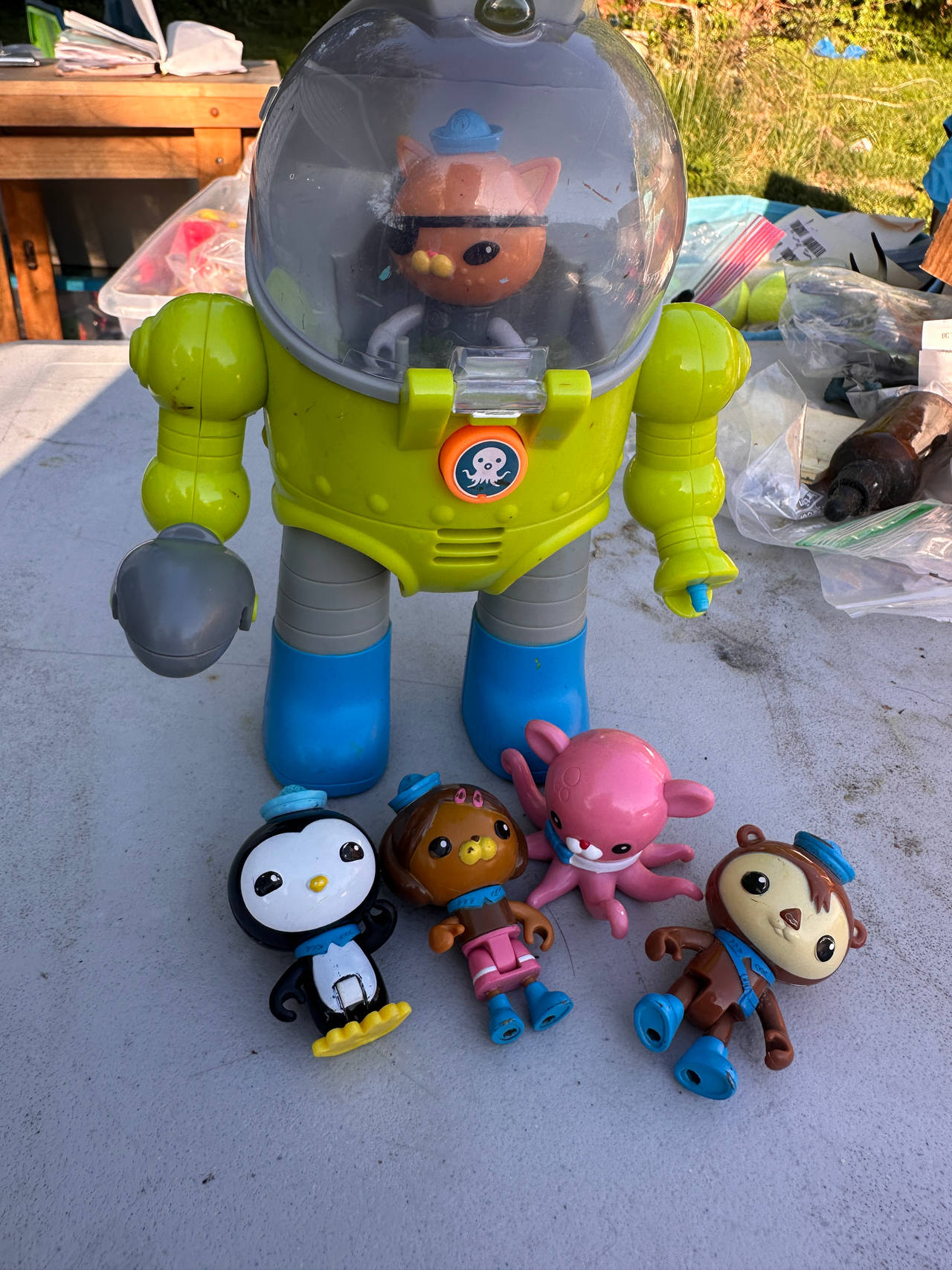 Fisher-Price Octonauts Gup-K Octo-Bot Playset with 5 figures